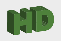 HD lettering representing HD Scanner Equipment