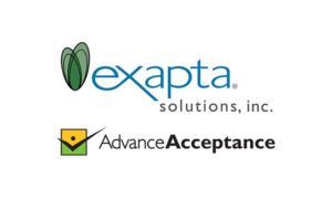 First Western Equipment Finance equipment finance logo with the Exapta Solutions, Inc. logo