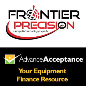 First Western Equipment Finance Equipment Financing logo with the Frontier Precision logo