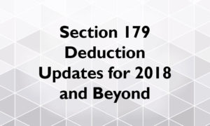 First Western Equipment Finance - Section 179 Deduction Updates 2018