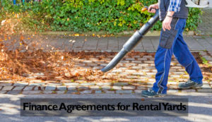 Finance Agreements for Rental Yards - First Western Equipment Finance